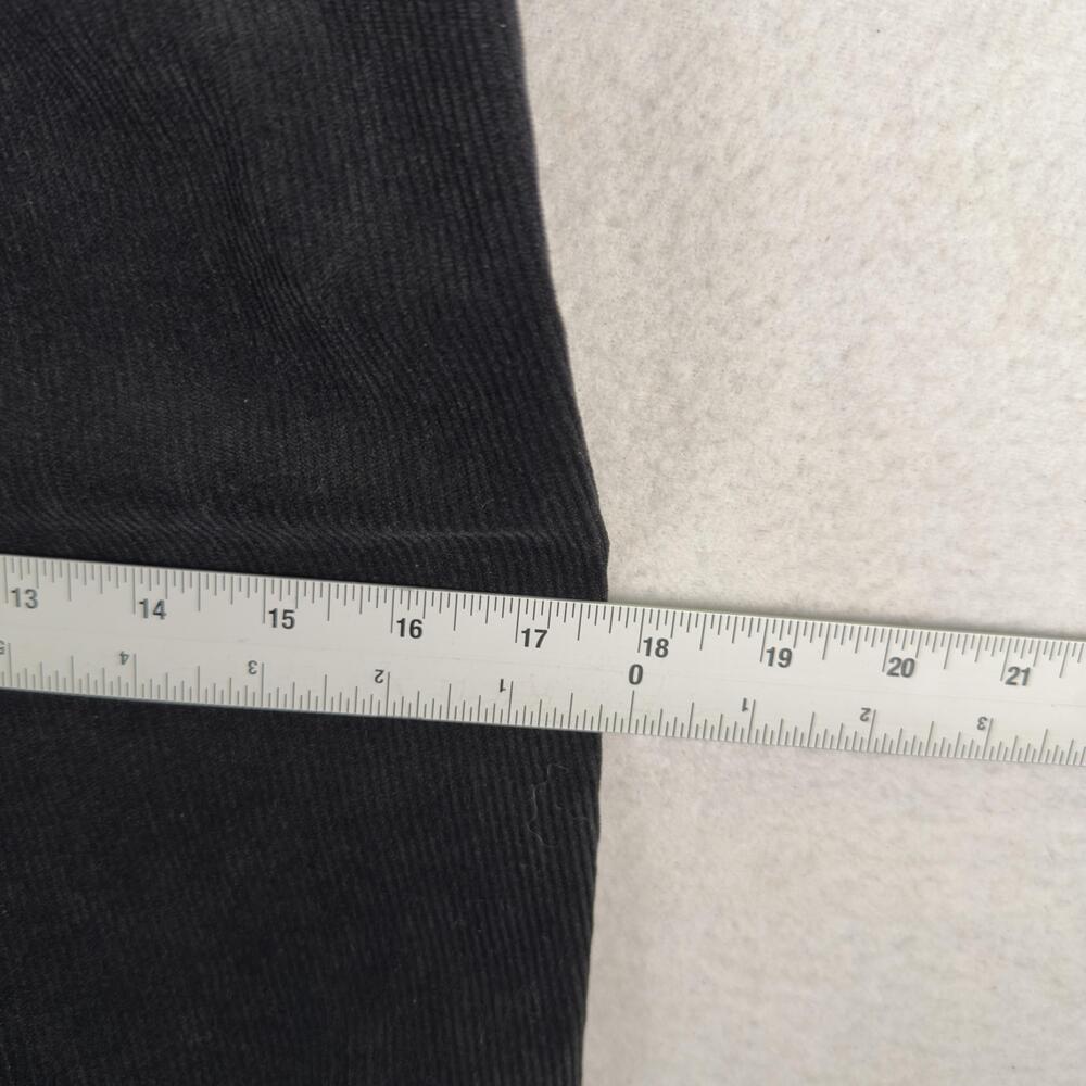 Vtg Y2K JEALOUS TOMATO Jumpsuit Bell Bottom Flare Stretch Corduroy Black Size XS - Picture 12 of 16